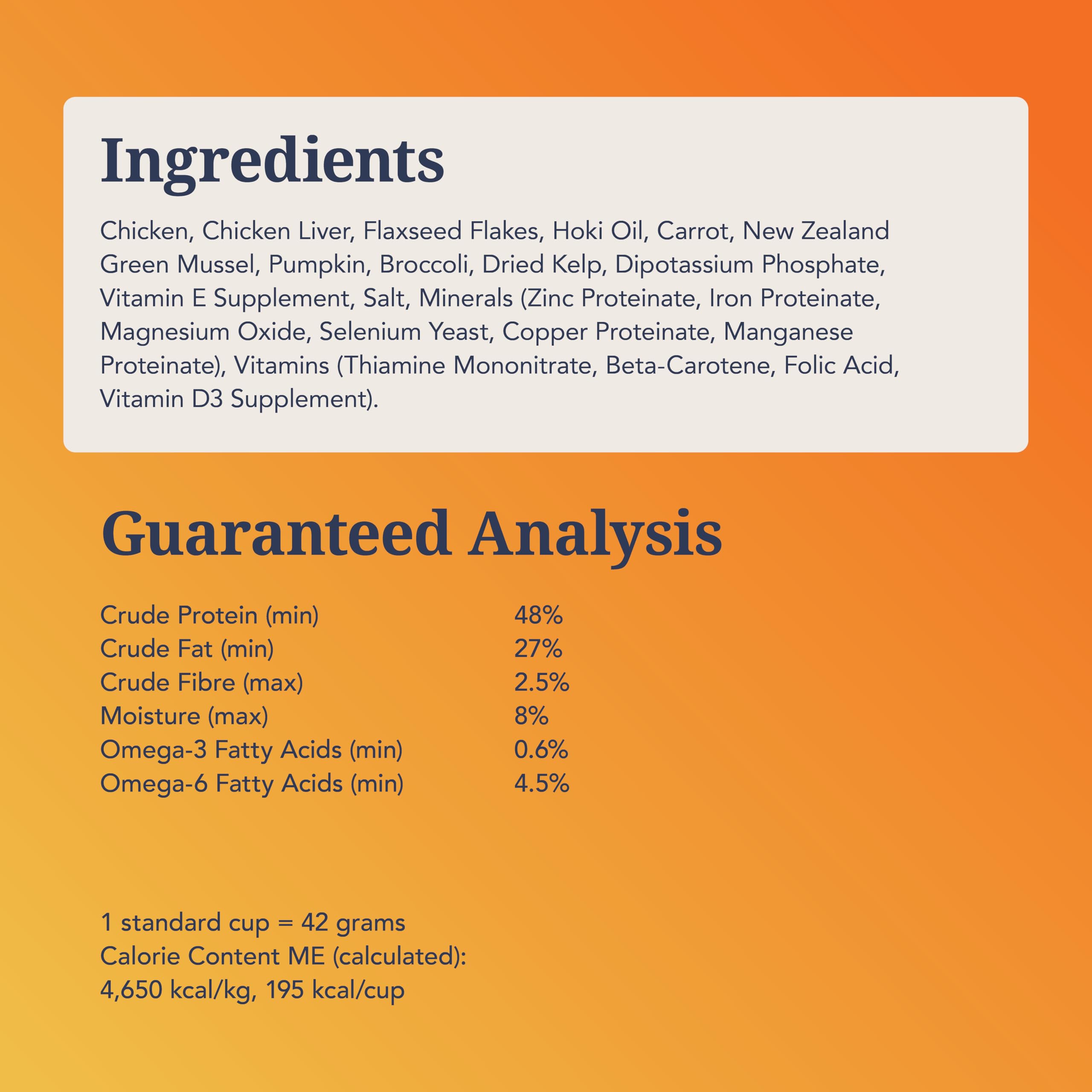 K9 Natural Chicken Freeze Dried Dog Food, High-Meat Natural